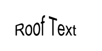 Roof Text