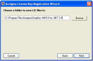 License Key Registration Wizard