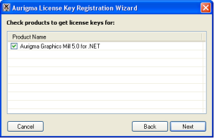 License Key Registration Wizard