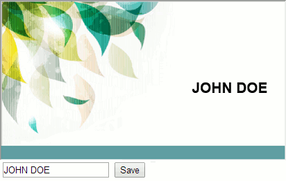 Design Created with AJAX Vector Objects