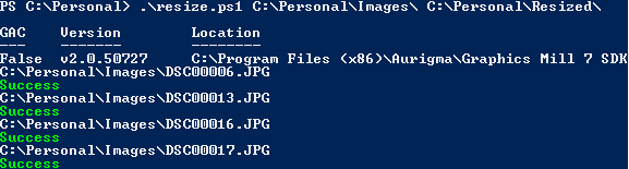 Automate Image Processing using Graphics Mill and PowerShell